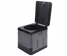 Nešiojamas turistinis tualetas, kempinginis mobilus wc sodui, palapinei