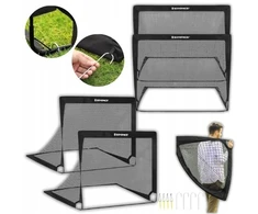 Nešiojami futbolo vartai 120 x 80 x 80 cm vaikams, 2 vnt.