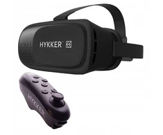 Netgear Vr akiniai išmaniesiems telefonams Glasses 3d + pultelis, juodi, Hykker