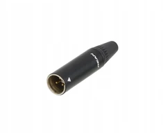 Neutrik Rt3mc-b mini xlr 3 kontaktų jungtis, kištukas