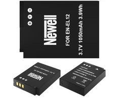 Newell en-el12 baterija, skirta Nikon Coolpix S6200 S6300 S8000 S8100, 1050mah