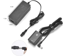 Newmowa Ac maitinimo adapteris Dr-fz100 fiktyvi baterija ir Dc jungties įkrovimo rinkinys, pakeičiantis Np-fz100 bateriją, skirtas Sony Ilce-9, A7m3, A7r Iii, A9, A7rm3