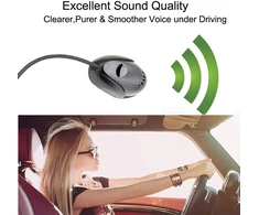Newth mikrofonas 3,5 mm Mic, suderinamas su Sony Jvc Kenwood Boss Jensen Alpine automobiliniu mikrofonu, skirtas automobiliui, transporto priemonei, pagrindiniam įrenginiui, Bluetooth audio stereo radijui Gps Dvd, Plug &amp; Play