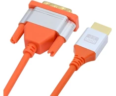 Nfhk hdmi 4k į dvi itin minkštas, labai lankstus hdtv kabelis, itin lankstus kabelis, didelės spartos a tipo kištukas į 24+1 kištuką, skirtas kompiuteriui hdtv, 100 cm