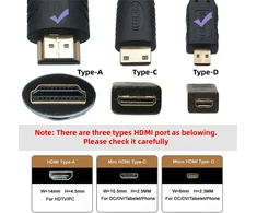 Nfhk Micro Hdmi 2.1 Kabelis 8k 4k Ultra Plonas 50cm Hdtv Kamerai