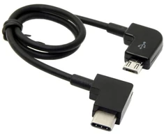Nfhk nuotolinio valdymo duomenų kabelis type c į micro usb, skirtas dji mavic pro platinum mavic pro rc priedams