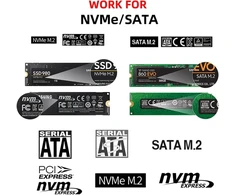 Nfhk Oculink Sff-8612 8611 į U.2 rinkinį M-key į Nvme Pcie Ssd ir Ngff į Sata adapterį motininei plokštei
