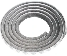 Niaciswe lipni sandarinimo juosta 10 m langų sandarinimo šepetys lipnus šepetėlio sandariklis 9 x 23 mm tarpams 9-20 mm šepetėlio sandariklis durų sandariklis lipni sandarinimo juosta durims, langui