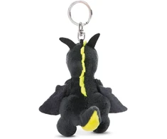 Nici Glubschis Nici Dragor 47992 raktų pakabukas - juodas/geltonas 9 cm