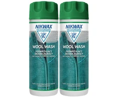 Nikwax Wool Wash skystis vilnai ir merino vilnai skalbti ir valyti 2x300ml rinkinys 2vnt