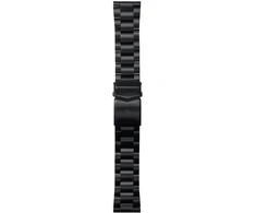Nixon C3246-001-00 vyriška apyrankė iš juodo nerūdijančio plieno su dvigubu atlenkiamu užsegimu, juoda, dirželis.