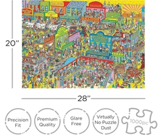 Nmr Distribution Where's Waldo Wild Wild West 1000 dalių dėlionė