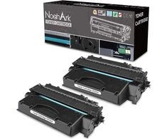 Noahark suderinamas Ce505a 05a tonerio kasetės pakaitalas, skirtas Hp Laserjet P2030 P2035 P2035n P2050 P2055 P2055d P2055dn P2055x I-sensys Lbp6300dn Lbp6650dn Lbp6670dn 2300 puslapių (2 pakuotės juodos)