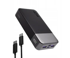 Nobis Powerbank 20000mah 45w Greitas Įkrovimas su Ekranu