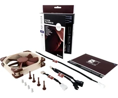 Noctua Nf-s12a Pwm aušinimo ventiliatorius, 120mm, rudas