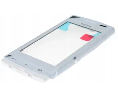Nokia 500 jutiklinis ekranas stikliukas rėmelis baltas