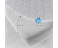 Čiužinys Nomads textile comfortguard neperšlampamas čiužinio užvalkalas 200 x 200 cm, 100% medvilnė, laidus orui ir drėgmei, 200 x 200 cm čiužinio apsauga, 200 x 200 cm čiužinio apsauga, skalbiamas paklotas nuo šlapimo