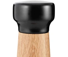 Normann Copenhagen Craft 130502 pipirų malūnėlis, natūralaus ąžuolo pagrindas, aukštis x skersmuo 18 x 6,7 cm