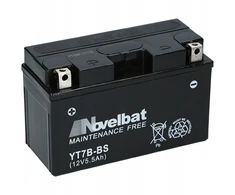 Novelbat Agm 12v 5,5ah Yt7b-bs L+ akumuliatorius