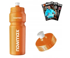 Nowmax gertuvė sportui, sandari, izotoniniams gėrimams, vandeniui, 750 ml