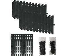 Nuvo Iron Lsb48 11 lentų tvirtinimo sistema - juoda