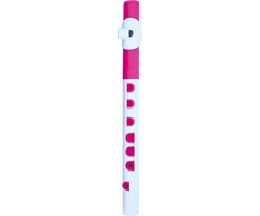 Nuvo N430twpk Toot Trim fleita su dėklu, balta/rožinė