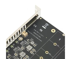 Nvme M.2 Pcie X16 adapteris su 4 prievadais