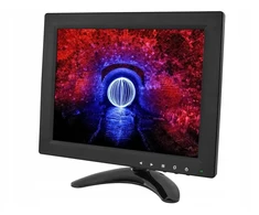 Automagnetola Nvox Led monitorius 10" colių Vga Hdmi Usb Av Bnc 12/230v galvos atramos garsiakalbiai
