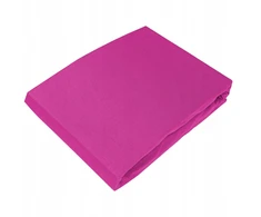 Nyks jersey paklodė su guma 80x190 cm, stora, premium, amarantinė