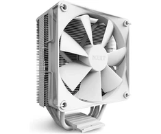 Nzxt T120 Oro Aušintuvas - Rc-tn120-w1 - Cpu Oro Aušintuvas - 120 mm Pwm Ventiliatorius - Tiesioginio Kontakto Technologija - 4 Variniai Šilumos Vamzdeliai - Galimi 2 Papildomi Ventiliatoriai - Tinka Intel ir Amd Socket - Baltas