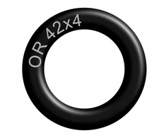 O-žiedas 42x4 Nbr70 guminis atsparus alyvai (1 vnt.)