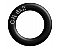 O-žiedas 6x2 Nbr70 guminis atsparus alyvai (50 vnt.)
