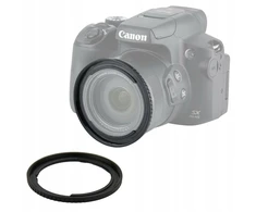 Objektyvas Camlight 67 mm filtro adapteris, Canon Fa-dc67a pakaitalas