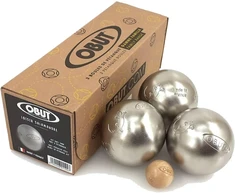 Obut Salamandre boules kamuoliai, laisvalaikio, nerūdijančio plieno, 3 kamuoliai