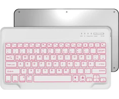 Occtingkind, bluetooth klaviatūra, skirta ipad/android planšetiniams kompiuteriams, vokiškas išdėstymas qwertz, 12 colių belaidė magnetinė klaviatūra su apšvietimu, skirta ipad/samsng galaxy tab/android planšetiniam kompiuteriui, juoda