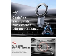 Odbowuge mag-safe automobilinis laikiklis [ypatingas tvirtumas] magnetinis telefono laikiklis automobiliui [patobulinta trikampė struktūra] telefono laikiklis automobilio ventiliacijos grotelėms, tinka iphone 15 pro plus max 14 13 mag-safe dėklui
