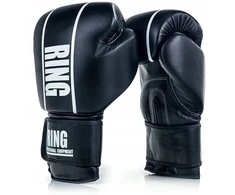 Odinės bokso pirštinės Ring Competition Juodas - 16 Oz