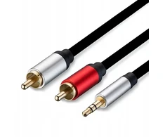 Oem Aux kabelis mini jack 3.5mm į 2x rca cinch stereo 5m