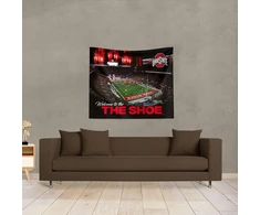 Ohio State Buckeyes Sieninis gobelenas "the Shoe" 86x102 cm