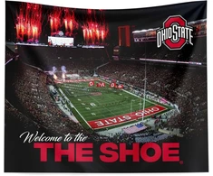 Ohio State Buckeyes Sieninis gobelenas "the Shoe" 86x102 cm