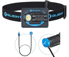 Olight Perun Mini priekinis žibintas 1000 lm, Usb įkraunamas, 100 m spindulio