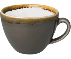 Olympia Kiln Smoke kapučino kavos puodeliai 230 ml/8 oz (6 vnt.) tinka Gp331, Gp347, Gp363, Gp479, Hc391 - Hc390 lėkštutėms