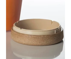 Omada Design - stiklainis 1.25 L - plastikinis ir medinis indas su dangteliu šviežiam maistui - ecoliving linija