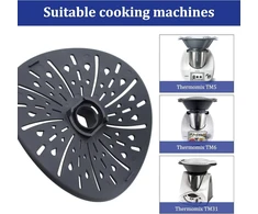 Omjmyy peilio dangtelis, skirtas thermomix tm6 tm5 tm31, ašmenų apsaugos dangtelis, suderinamas su thermomix priedais, velenas maisto smulkintuvo naudojimui, sukimo pagalba be bpa