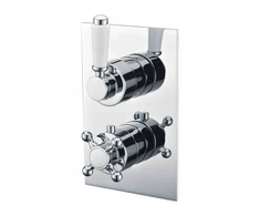 Omnires Retro potinkinis vonios ir dušo maišytuvas su termostatu, loft stilius