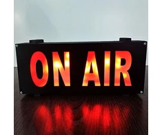 On Air ženklas Led retro šviestuvas, On Air įrašų studijos šviestuvai ir dekoracija, Led mygtuko valdymas On Air ženklo šviestuvas namų dekoravimui