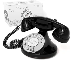 Opis retro telefonas