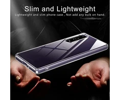 Oprimio Crystal Clear dėklas, skirtas Sony Xperia 1 Iv [silikoninis dėklas] [100 % skaidrus] [pagamintas iš vokiškų medžiagų] [itin plonas] skaidrus telefono dėklas, skirtas Sony Xperia 1 Iv