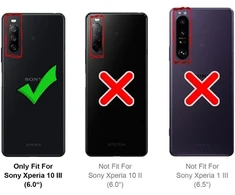 Oprimio crystal clear dėklas, skirtas sony xperia 10 iii [silikoninis dėklas] [100% skaidrus] [pagamintas iš vokiškų medžiagų] itin plonas skaidrus telefono dėklas, skirtas sony xperia 10 iii