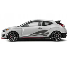 Oracal Šoninės juostos Hyundai Veloster 02